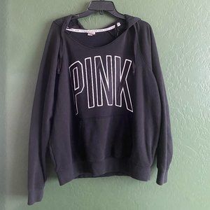 PINK Black Hoodie